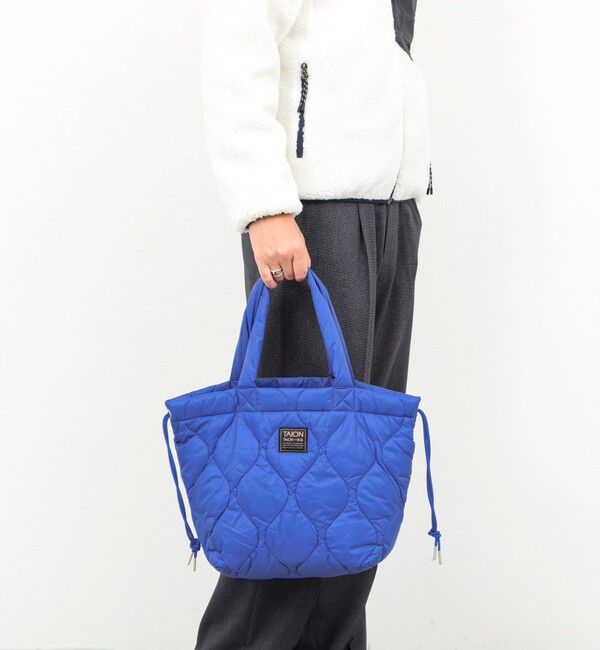NOLLEY'S goodman「【TAION / タイオン】MILITARY SOFT SHELL DOWN TOTE BAG M」|トートバッグ|