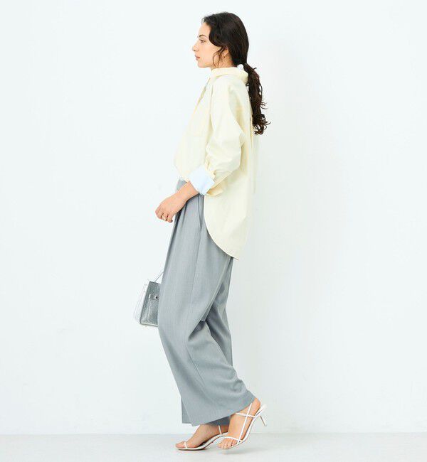 NOLLEY'S sophi「ウォッシャブルWウエストワイドパンツ」|その他|