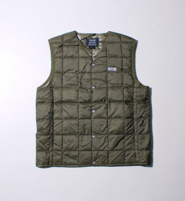GLOSTER「【UNISEX/4サイズ/6色展開】FREDYMAC別注 TAION ベーシックインナーダウンベスト」|ダウンベスト・ベスト|