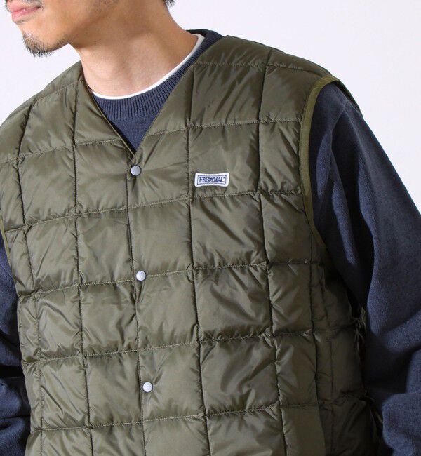 GLOSTER「【UNISEX/4サイズ/6色展開】FREDYMAC別注 TAION ベーシックインナーダウンベスト」|ダウンベスト・ベスト|