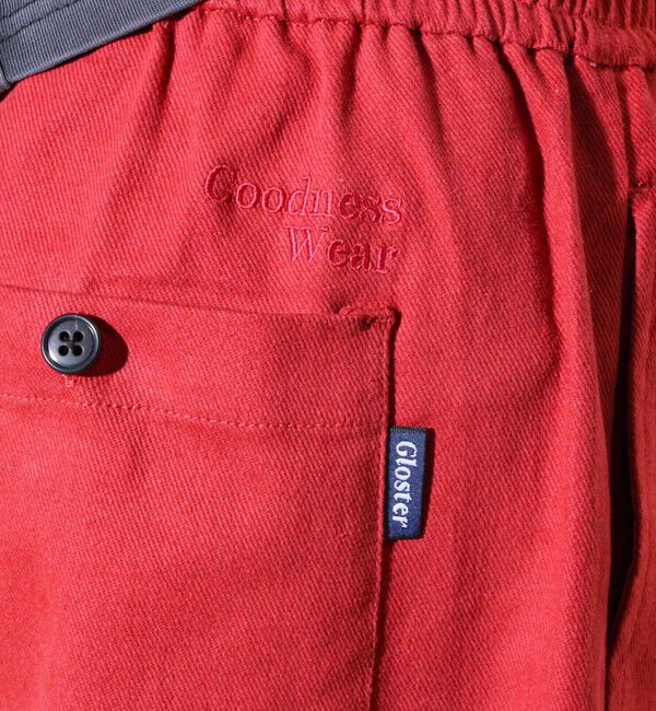 GLOSTER「【人気シリーズ/UNISEX/4サイズ/5色展開】GOODNESS イージーパンツ」|チノ|