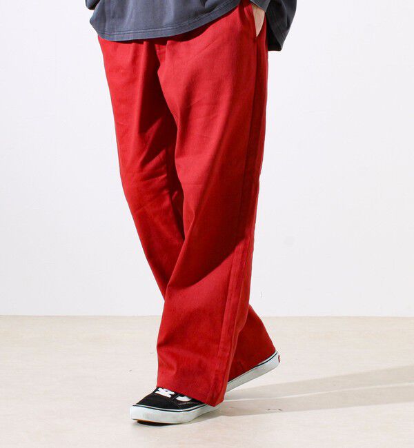 GLOSTER「【人気シリーズ/UNISEX/4サイズ/5色展開】GOODNESS イージーパンツ」|チノ|