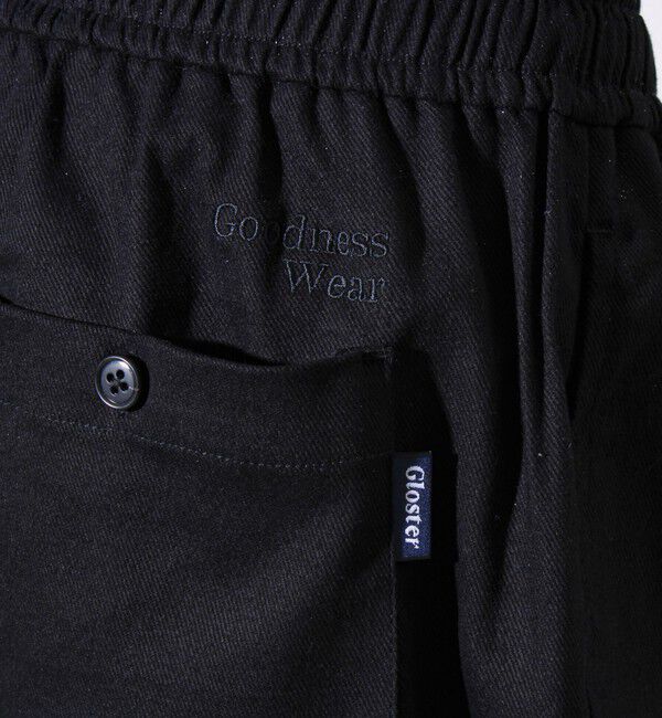 GLOSTER「【人気シリーズ/UNISEX/4サイズ/5色展開】GOODNESS イージーパンツ」|チノ|