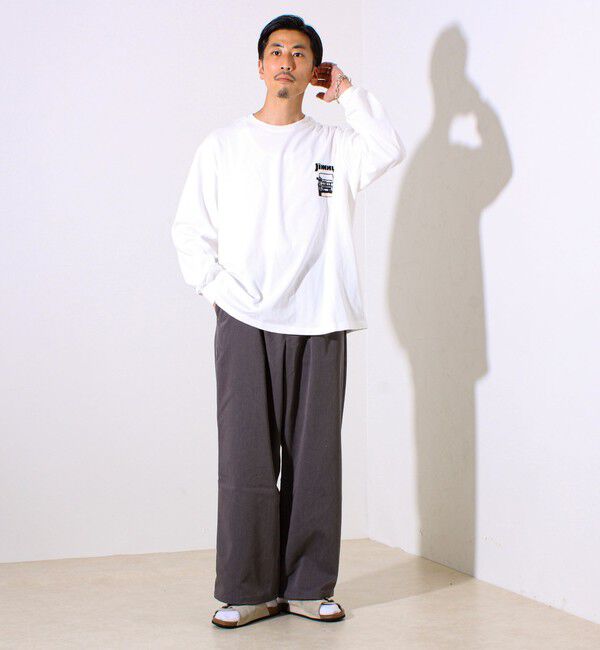 GLOSTER「【ロングセラーコラボ】ジムニー&times;GLOSTER 長袖プリントTシャツ」|Tシャツ・カットソー|