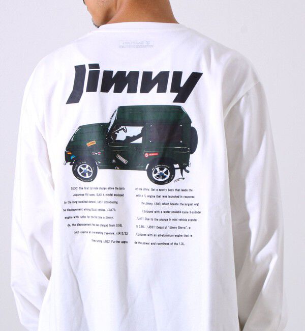 GLOSTER「【ロングセラーコラボ】ジムニー&times;GLOSTER 長袖プリントTシャツ」|Tシャツ・カットソー|