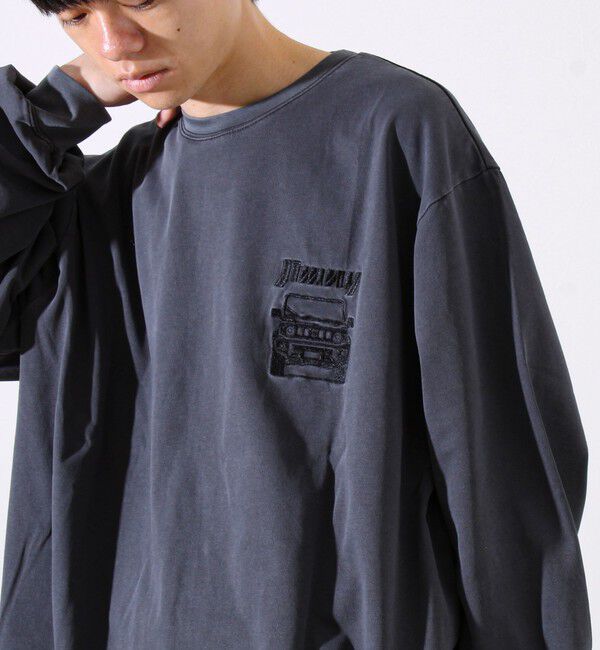 GLOSTER「【ロングセラーコラボ】ジムニー&times;GLOSTER 長袖プリントTシャツ」|Tシャツ・カットソー|