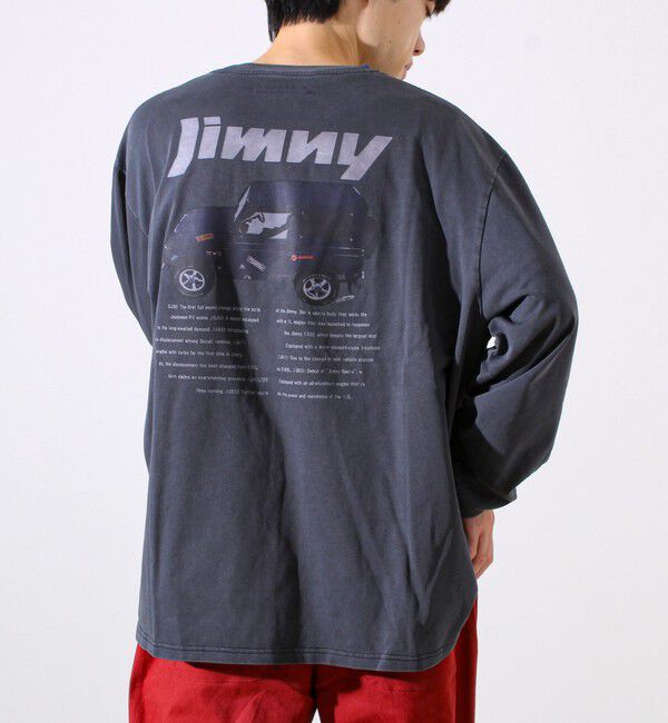 GLOSTER「【ロングセラーコラボ】ジムニー&times;GLOSTER 長袖プリントTシャツ」|Tシャツ・カットソー|