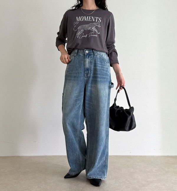 fredy emue「レオパードプリントロンTシャツ」|Tシャツ・カットソー|