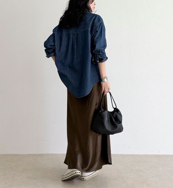 fredy emue「シルキーヘビーサテンスカート」|スカート|