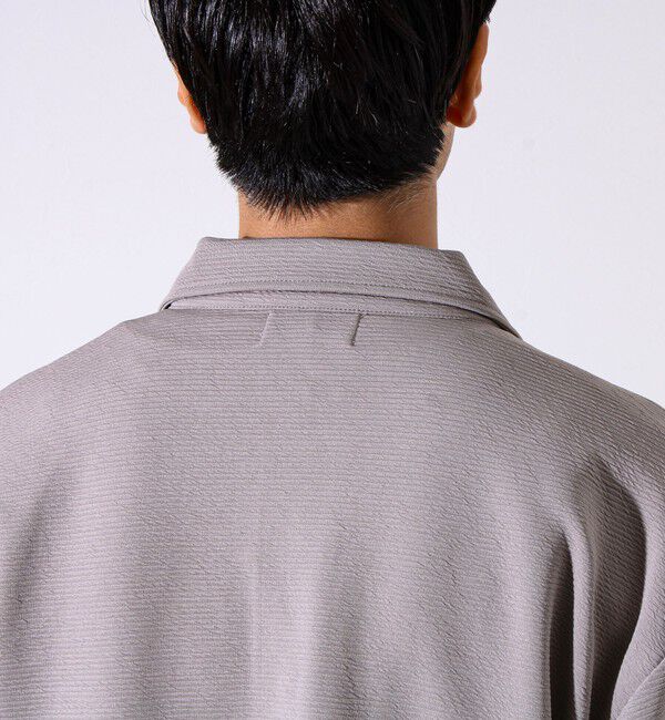 GLOSTER「【晩夏から秋本番まで活躍】ドライリップル フラップポケットシャツ」|シャツ・ブラウス|