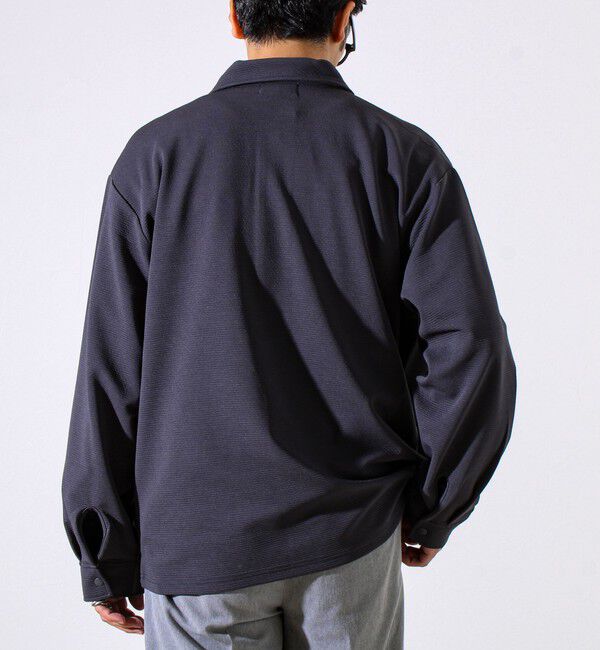 GLOSTER「【晩夏から秋本番まで活躍】ドライリップル フラップポケットシャツ」|シャツ・ブラウス|