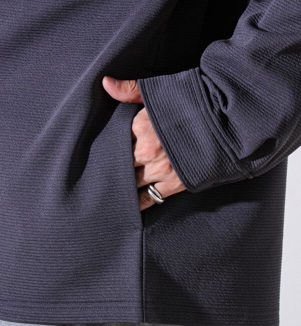 GLOSTER「【晩夏から秋本番まで活躍】ドライリップル フラップポケットシャツ」|シャツ・ブラウス|