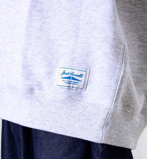 GLOSTER「【JACKPURCELL/ジャックパーセル】コーマ裏毛 クルーネックプルオーバー」|スウェット・ジャージ|