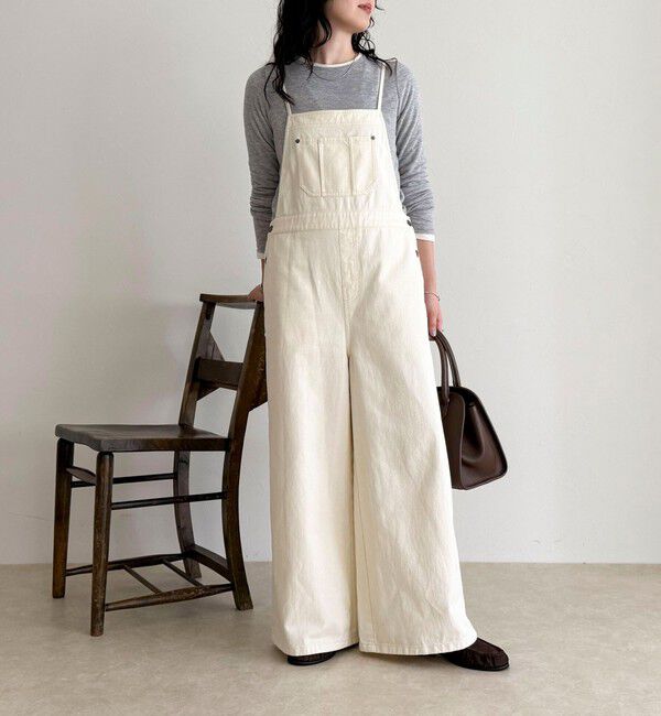 fredy emue「コットンサロペット」|オールインワン|