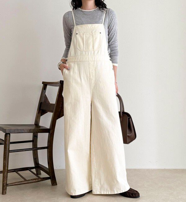 fredy emue「コットンサロペット」|オールインワン|