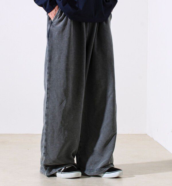 GLOSTER「【トレンド感あるルーズフィット】スノーウォッシュ スウェットパンツ」|その他|