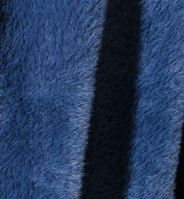 GLOSTER「モヘヤライク シャギークルーネックカーディガン」|カーディガン|