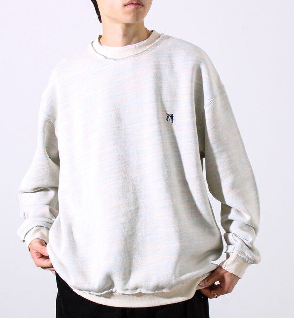 GLOSTER「【BOY BACK FANCYシリーズ】 スウェットプルオーバー」|スウェット・ジャージ|