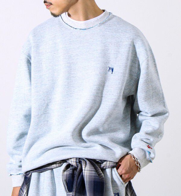 GLOSTER「【BOY BACK FANCYシリーズ】 スウェットプルオーバー」|スウェット・ジャージ|