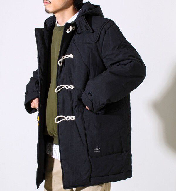 GLOSTER「【ARMY TWILL/アーミーツイル】Cotton Nylon Duffel Coat」|ダッフルコート|