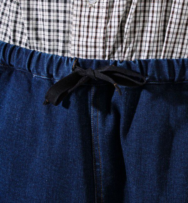 GLOSTER「【シーズンレス/ストレスフリーな穿き心地】ワイドストレッチデニムパンツ」|デニム|