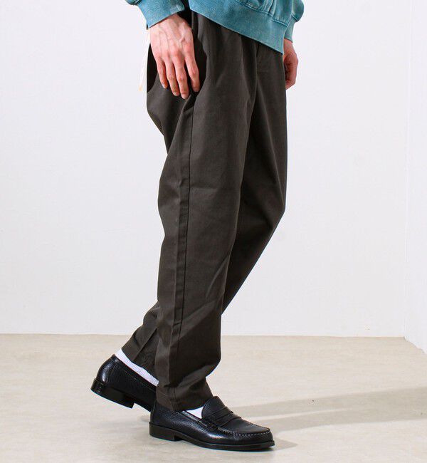 GLOSTER「【Dickies/ディッキーズ】TCツイル テーパードイージーパンツ」|チノ|