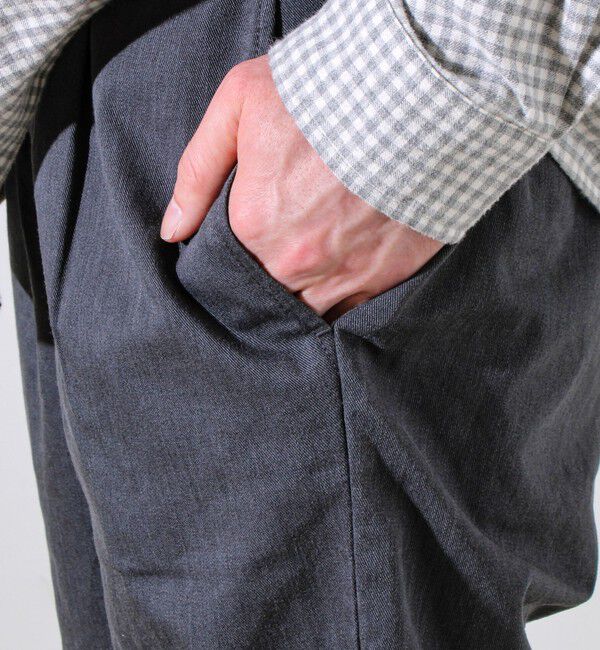 GLOSTER「【Dickies/ディッキーズ】TCツイル テーパードイージーパンツ」|チノ|