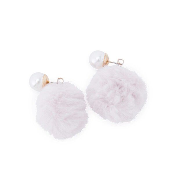 VIS「【2WAY】フェイクファーパールピアス」|ピアス|