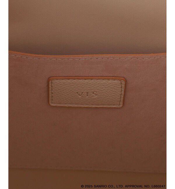 VIS「【シナモロール】VIS別注ハートカットバッグ(ラージ)」|ハンドバッグ|