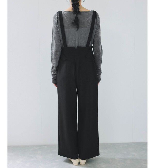 VIS「サスペンダー付き2WAYワイドパンツ」|チノ|