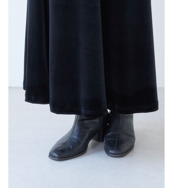 VIS「ベロアナロースカート」|スカート|