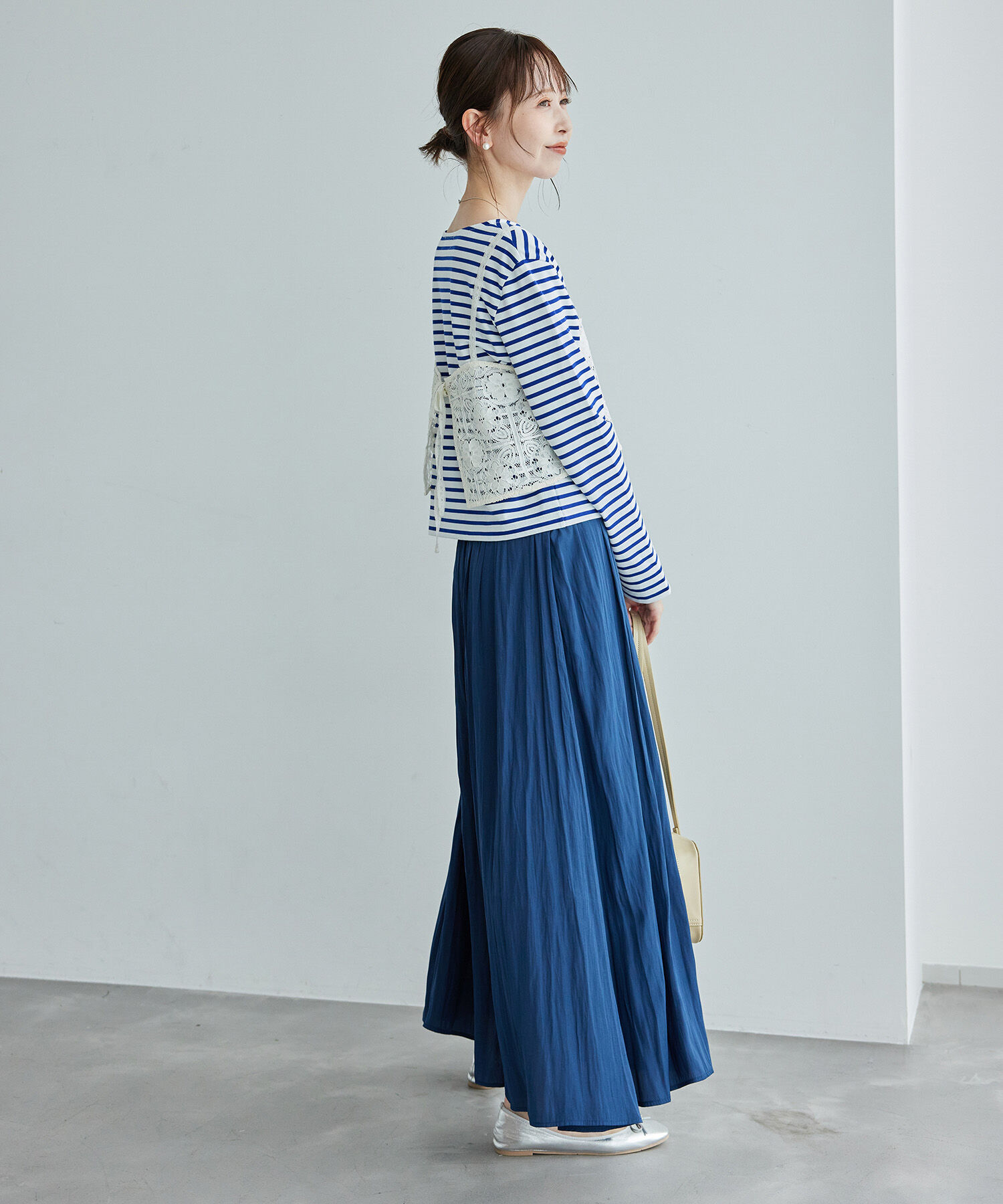 ROPE PICNIC PASSAGE「レイヤードレースビスチェ」|キャミソール|