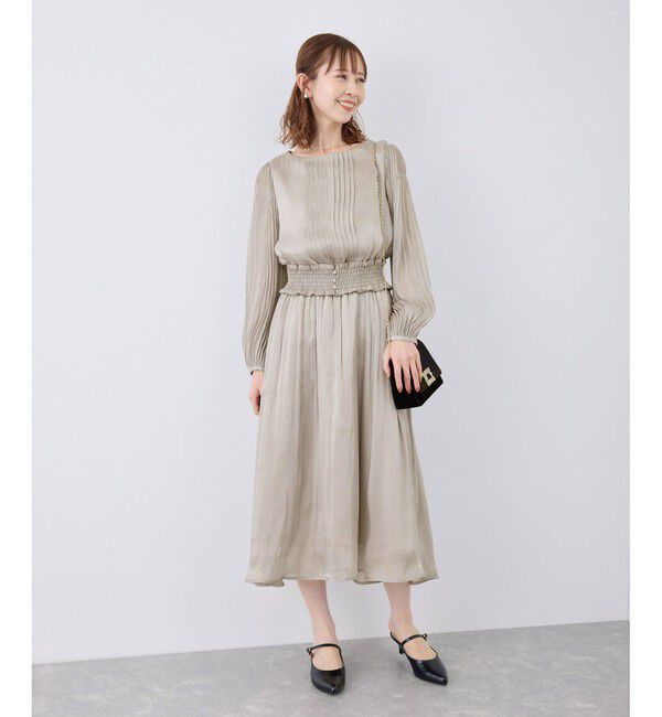 Rope&rsquo;Picnic「MonEtoile シャイニープリーツDress」|ドレス|