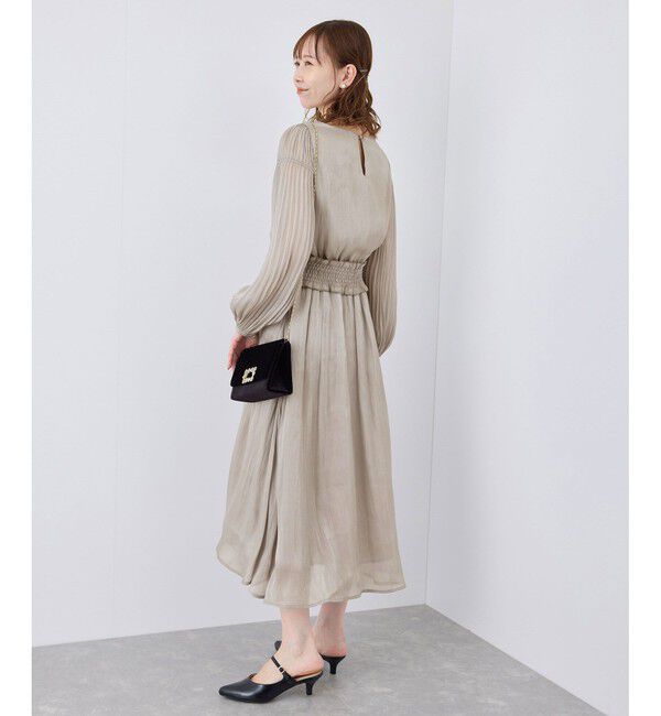 Rope&rsquo;Picnic「MonEtoile シャイニープリーツDress」|ドレス|