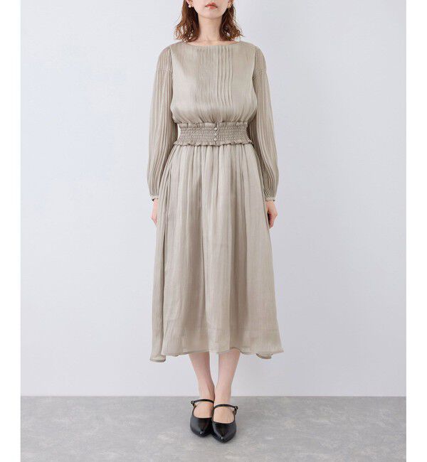 Rope&rsquo;Picnic「MonEtoile シャイニープリーツDress」|ドレス|