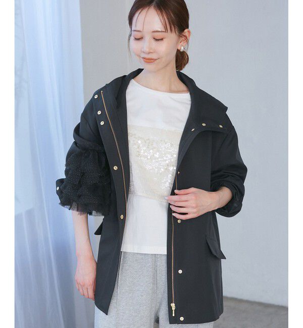 Rope&rsquo;Picnic「【花粉ガード・撥水加工】ミドル丈マウンテンパーカ スプリングコート」|その他|