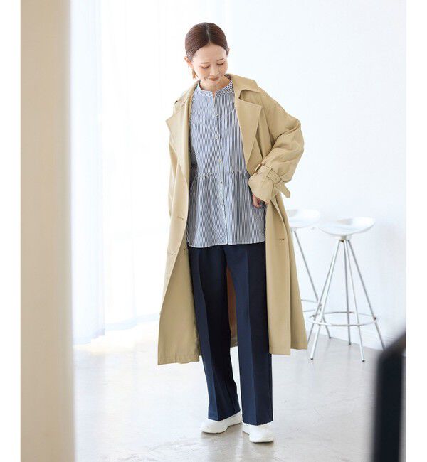 Rope&rsquo;Picnic「撥水加工・花粉ガード/トレンチコート」|トレンチコート|