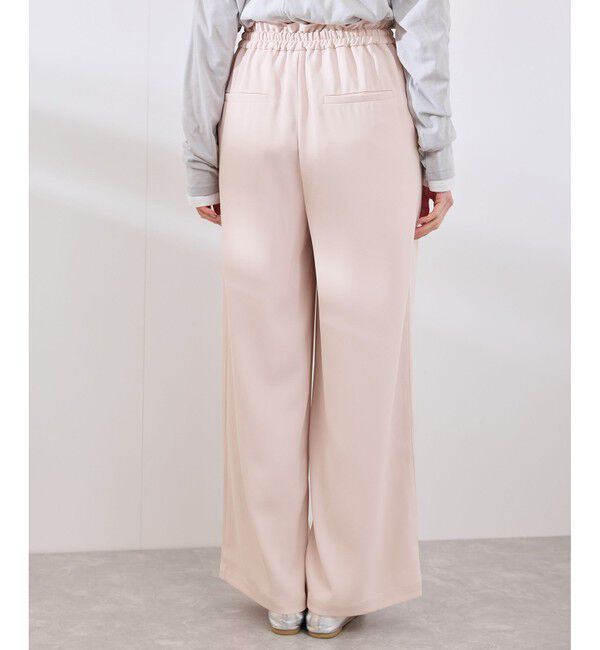 Rope&rsquo;Picnic「【3サイズ展開】ステファニージョガーイージーワイドパンツ」|チノ|