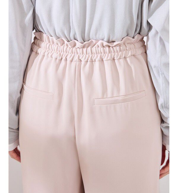 Rope&rsquo;Picnic「【3サイズ展開】ステファニージョガーイージーワイドパンツ」|チノ|