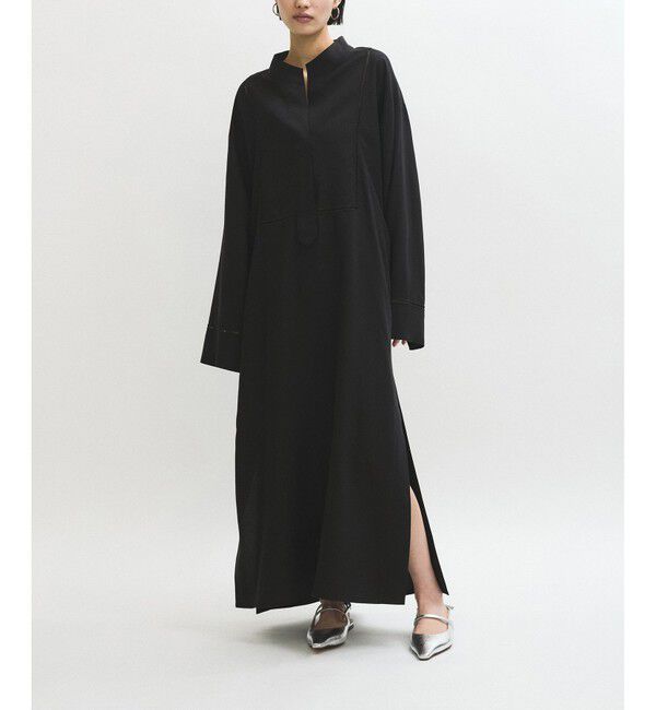 ADAM ET ROPE'「リネンマキシワンピース」|ワンピース|