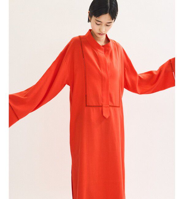 ADAM ET ROPE'「リネンマキシワンピース」|ワンピース|