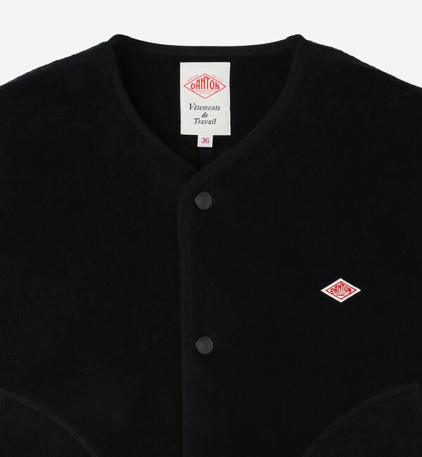 DANTON「DANTON | フリース カラーレスベスト WOMEN」|その他|