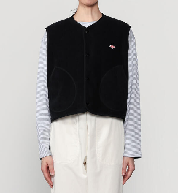 DANTON「DANTON | フリース カラーレスベスト WOMEN」|その他|