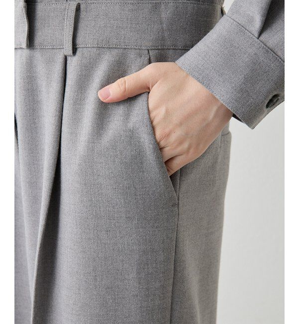 THE PAUSE「《コラボカラー》【THE PAUSE】テーラーカラージャンプスーツ」|ワンピース|