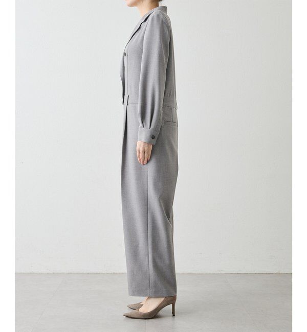 THE PAUSE「《コラボカラー》【THE PAUSE】テーラーカラージャンプスーツ」|ワンピース|