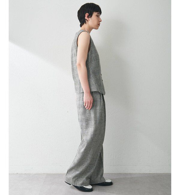  「ノーカラーベスト」|ベスト・ジレ|