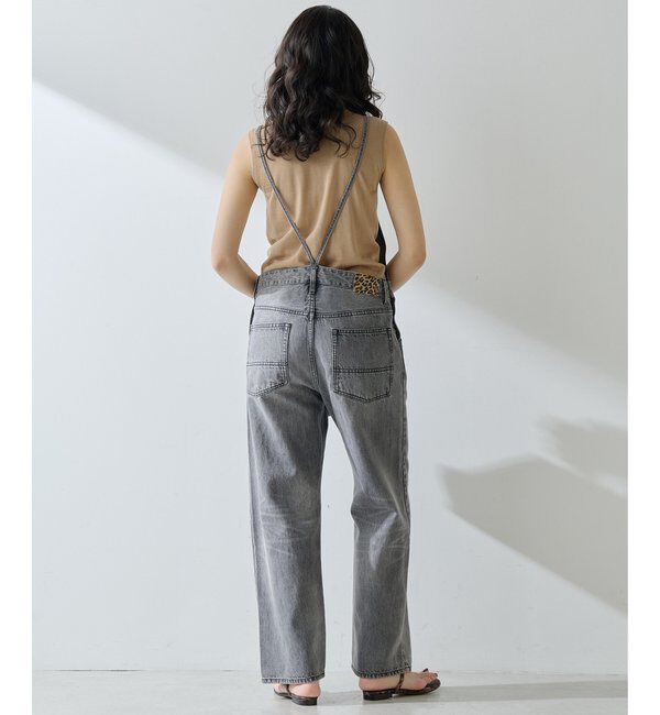  「コットンヘンプデニムオールインワン」|ワンピース|