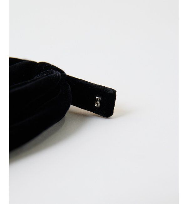  「【ALEXANDRE DE PARIS】ベロアリボンバレッタ」|リング|