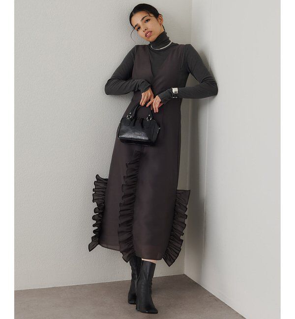  「ウール混カットタートルプルオーバー」|Tシャツ・カットソー|