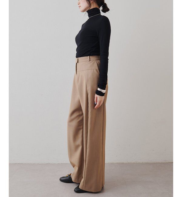  「ウール混カットタートルプルオーバー」|Tシャツ・カットソー|